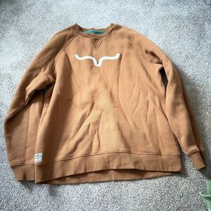 Kimes Ranch Tan Crewneck Sweater